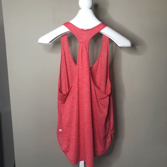 Lululemon Racerback Tank Top, Raspberry, Size L (10) - Picture 6 of 8